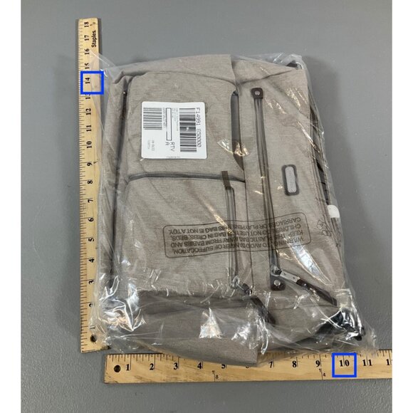 Baggallini Heritage Large Hobo Bag with RFID Wristlet - Water-Resistant Nylon, B - Picture 6 of 9